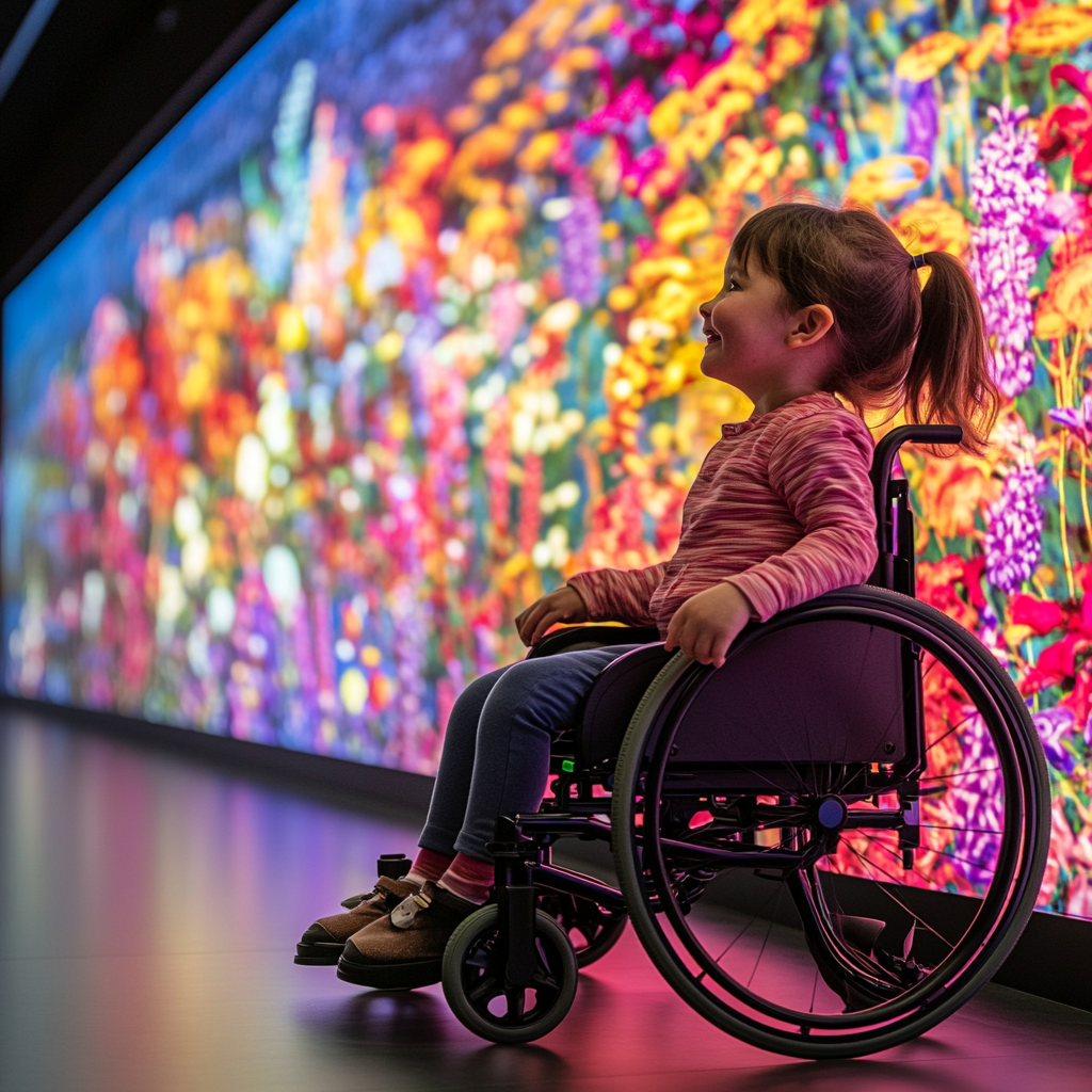 ultra_world_wheelchair_child_in_front_of_giant_interactive_wall_ca6a6ac1-a991-4ff0-a6d0-a6050e3a84a4